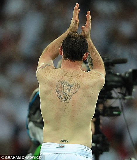 Finland Star To Face England With Bizarre Wayne Rooney Tattoo - And He's Not Afraid To Show It Off