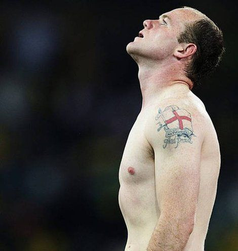 Finland Striker's Bizarre Wayne Rooney Tattoo Sparks Buzz Ahead of Wembley Clash