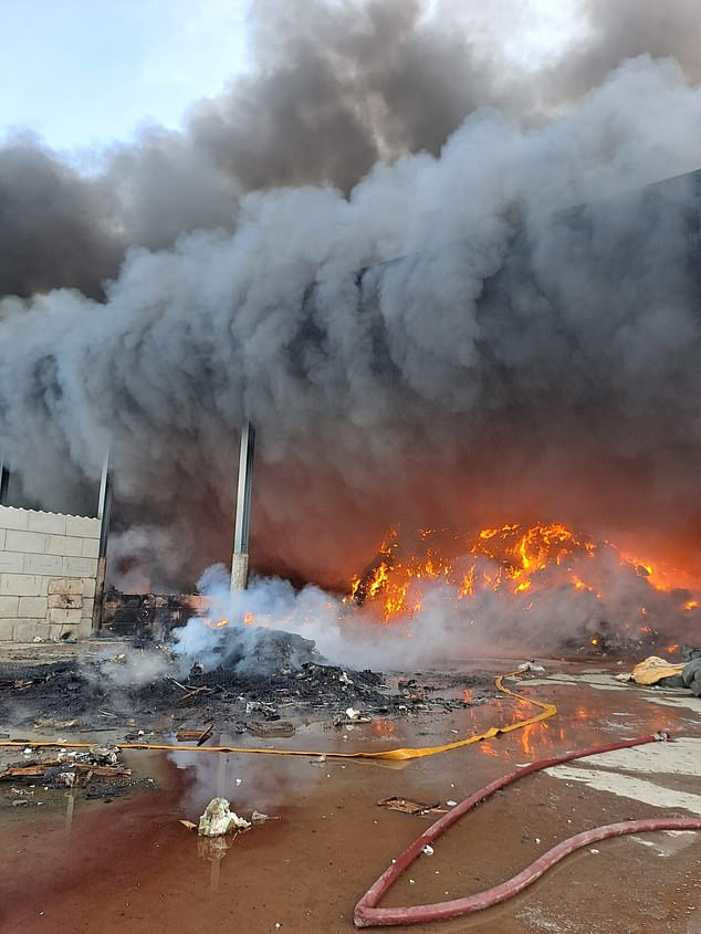 Firefighters Tackle Massive Blaze at Aberdeen Recycling Centre: Mattresses Ignite, Smoke Billows Across City