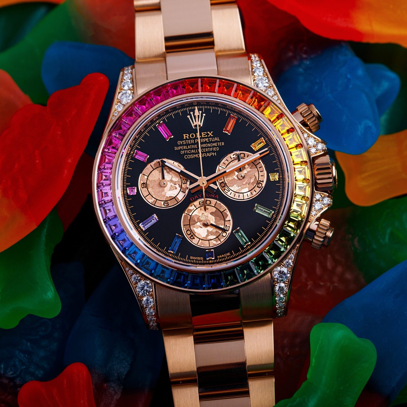 First-Ever Rolex 'Rainbow' Daytona Could Fetch $3.5 Million at Auction