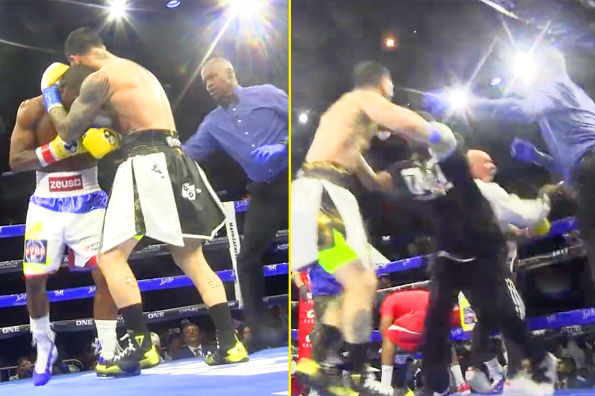 Floyd Mayweather Fires Referee Mid-Fight in Bizarre Exhibition Rematch