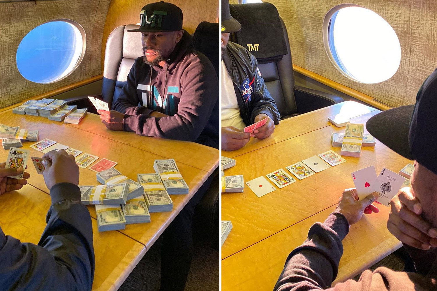 Floyd Mayweather Shows Off Stacks of Cash and Private Jet, But Fans Aren't Impressed