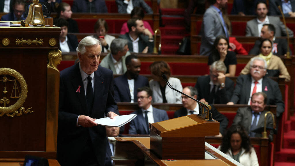 France on the Brink: No-Confidence Vote Could Topple Barnier's Government!