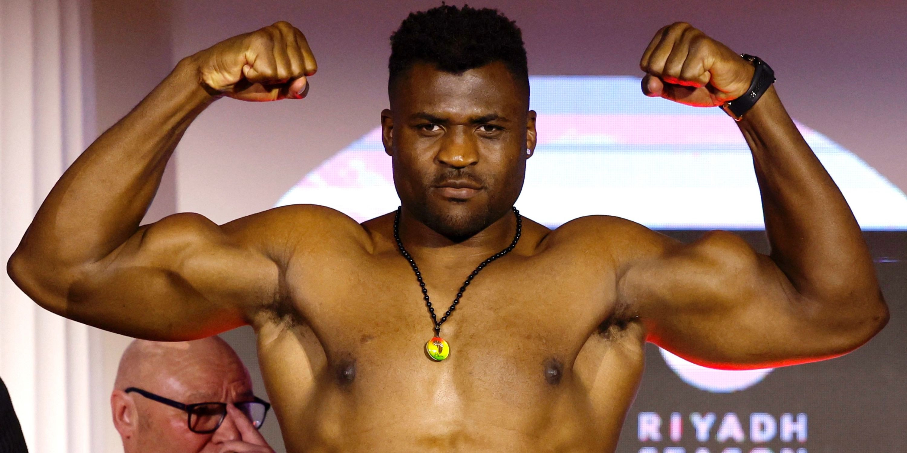 Francis Ngannou Weeps After Emotional Return to MMA With First-Round TKO Victory