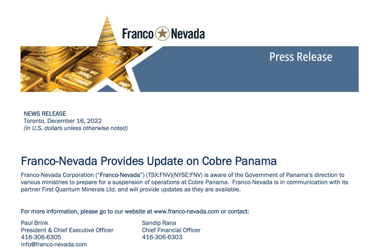 Franco-Nevada Stock: Is It Time to Buy or Sell? (FNV)