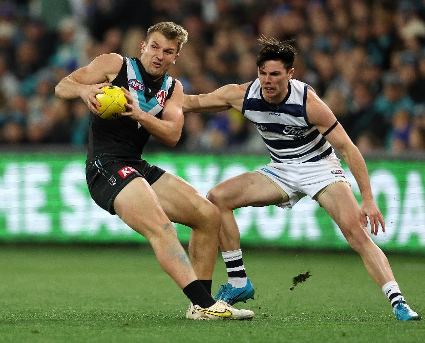 Geelong's Dominance Crushes Port Adelaide's Finals Hopes: Cats On Fire, Power Stunned