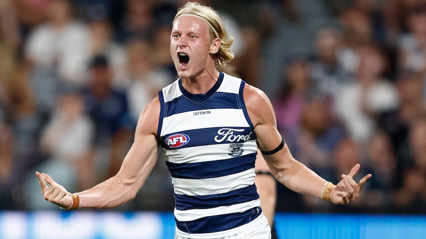 Geelong's Ollie Dempsey Wins Rising Star Award, Thanks Tribunal for Suspensions in Hilarious Speech