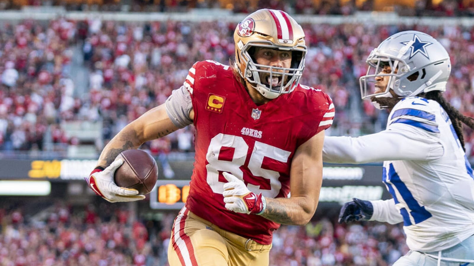 George Kittle Carted Off Field: 49ers TE's Injury Raises Concerns