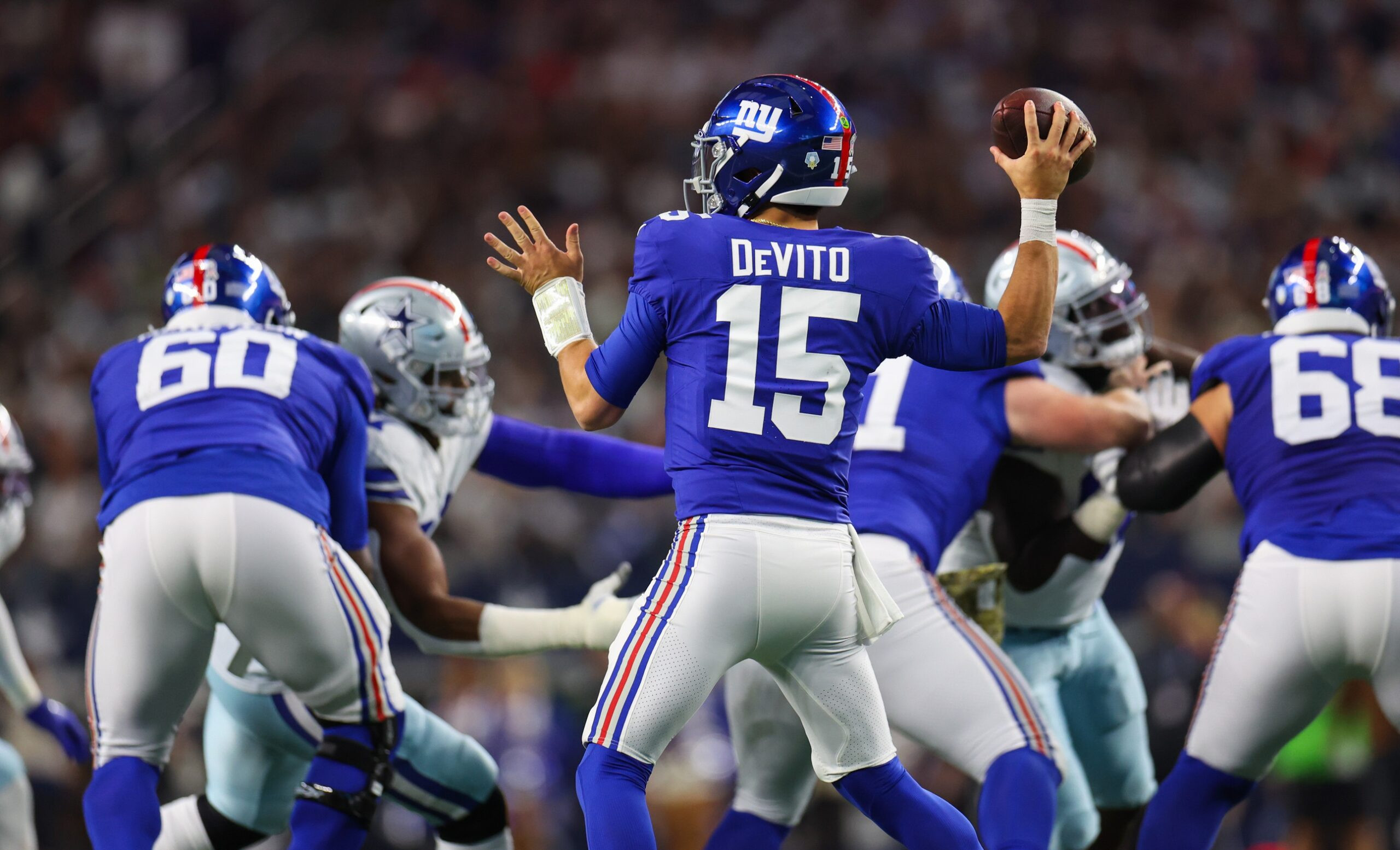 Giants QB Shuffle: Drew Lock to Start Thanksgiving Day Game After DeVito Injury