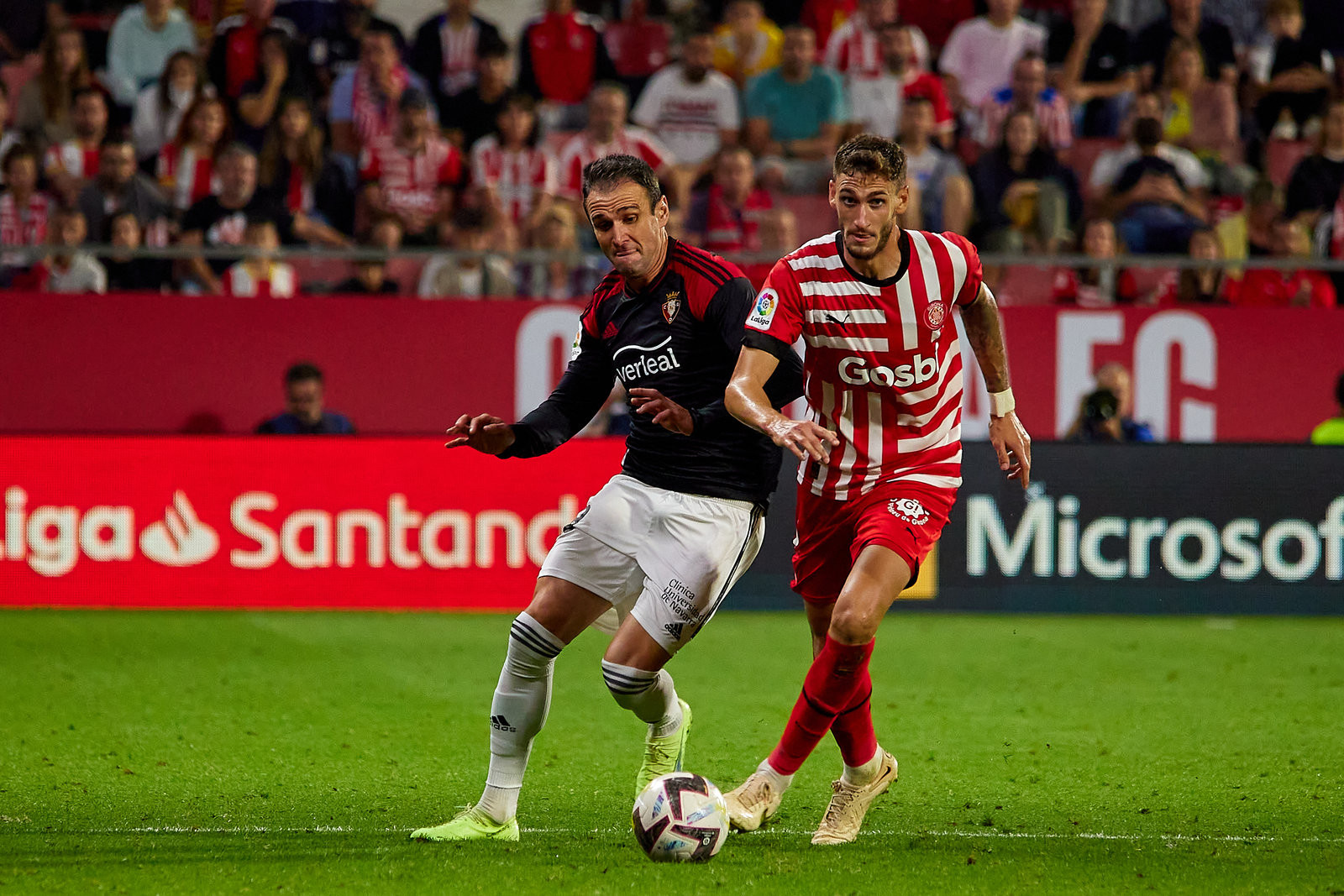 Girona Crushes Osasuna 4-0 to Secure First Win of the Season