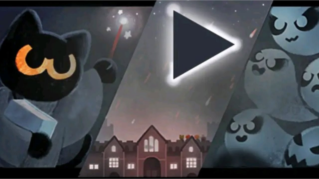 Google's Halloween Doodle: Magic Cat Academy Returns for a Spooky Space Adventure