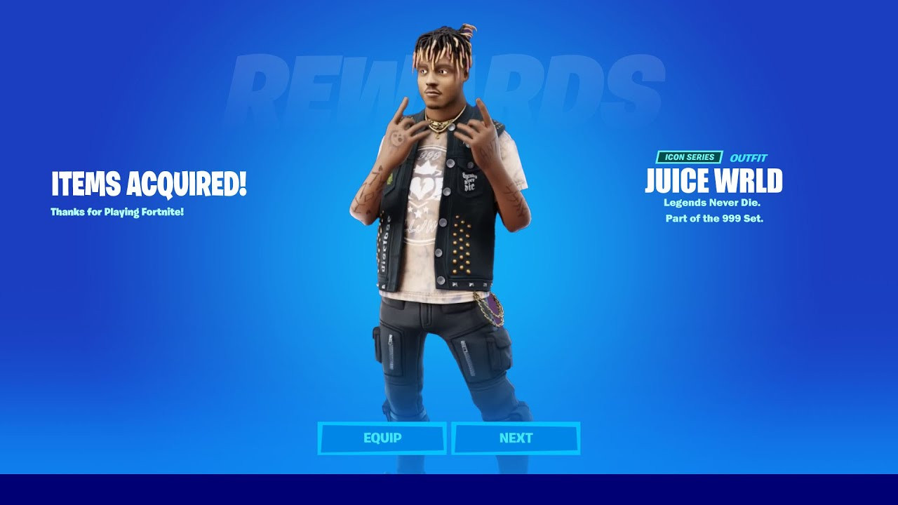 Grab Fortnite's FREE Juice WRLD Skin Before It's Gone! Limited-Time Offer!