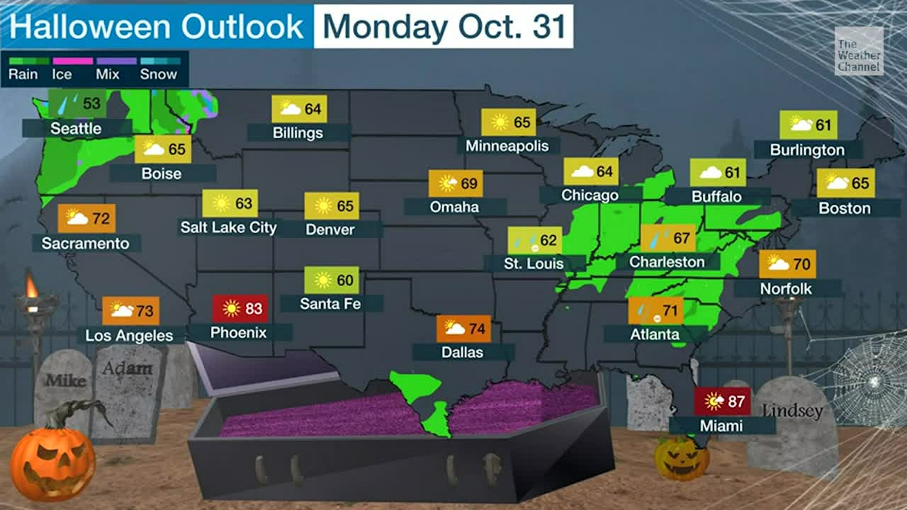 Halloween Weather Forecast: Trick-or-Treaters Can Expect 'Unseasonably Mild' Conditions