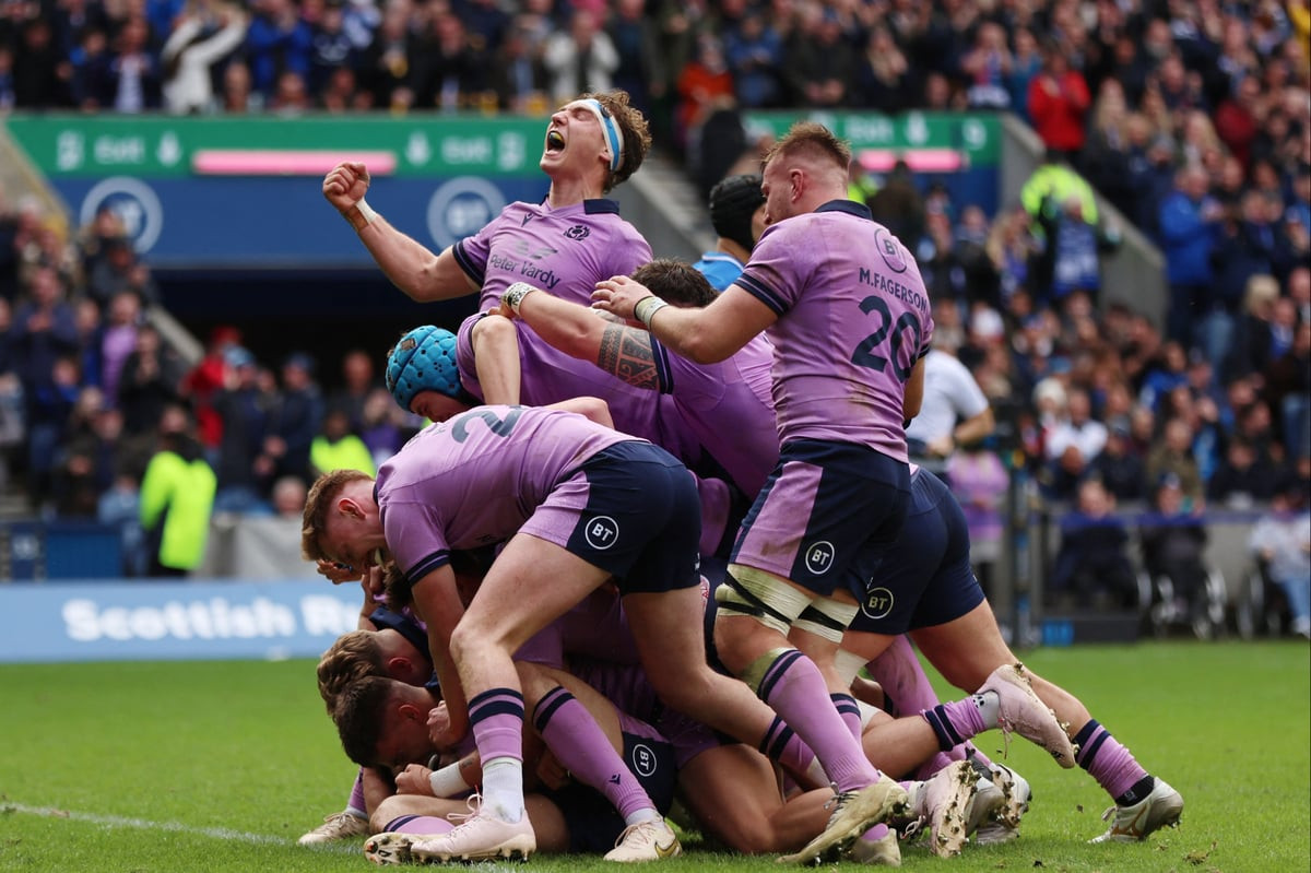 Huw Jones' Hat-Trick Leads Scotland to Bonus-Point Victory Over Italy in Thrilling Six Nations Opener!