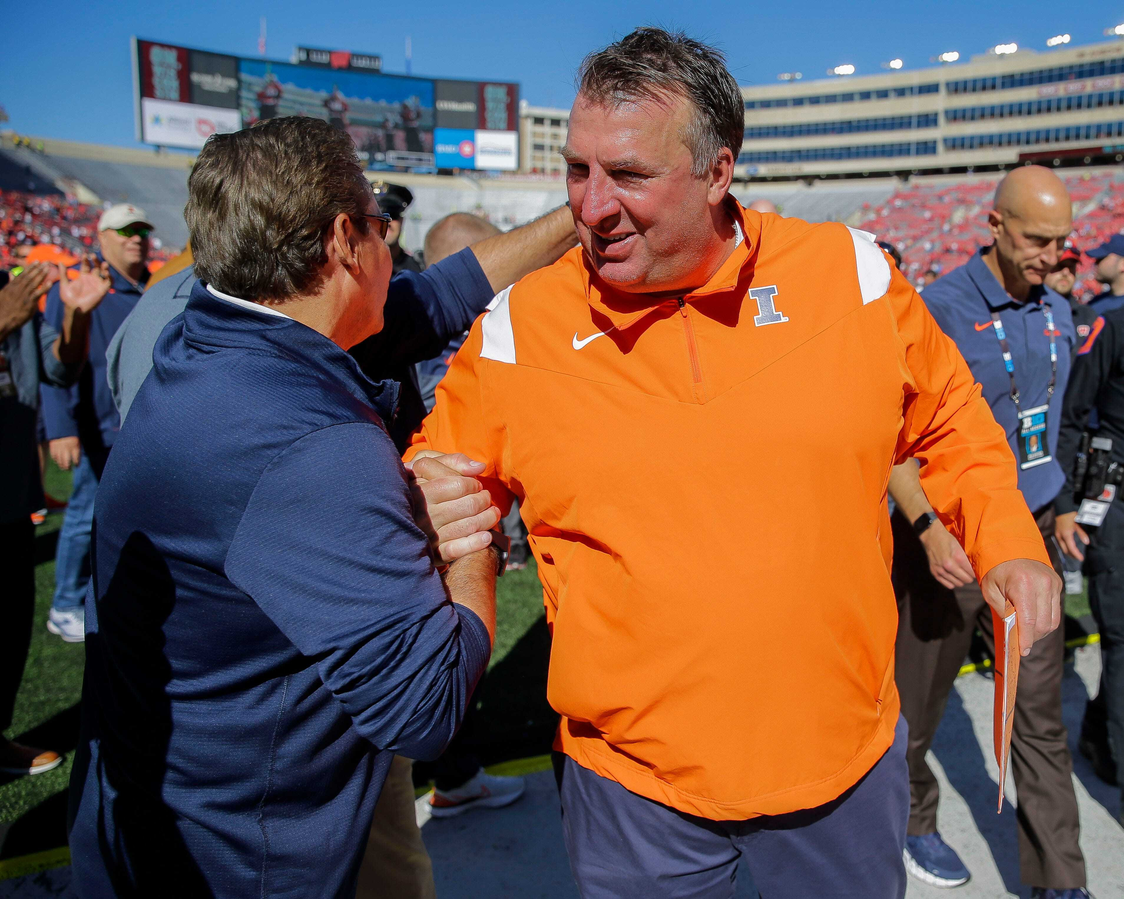 Illinois Football:  Bielema's Squad Ranked in Top 25, But They Don't Care