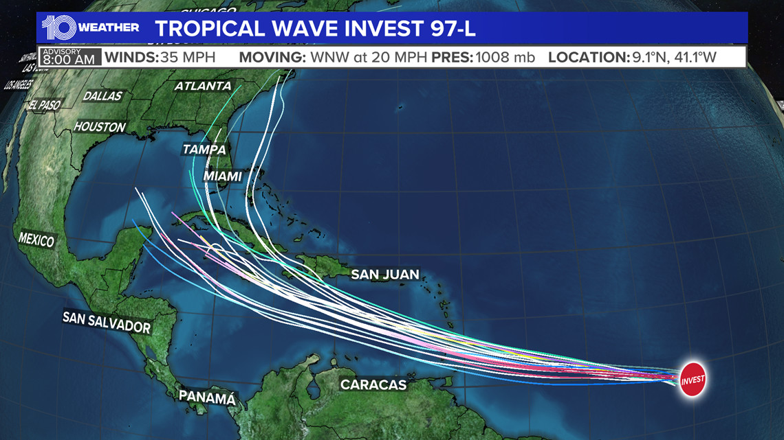 Invest 97L: Tropical Storm Watches Issued, Florida Braces for Potential Hurricane