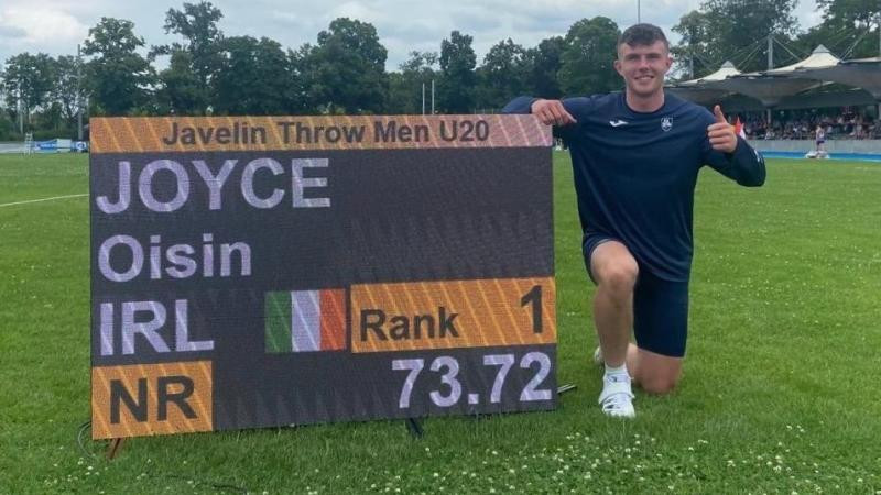 Irish Javelin Thrower Oisin Joyce Aims for World Under-20 Glory in Lima