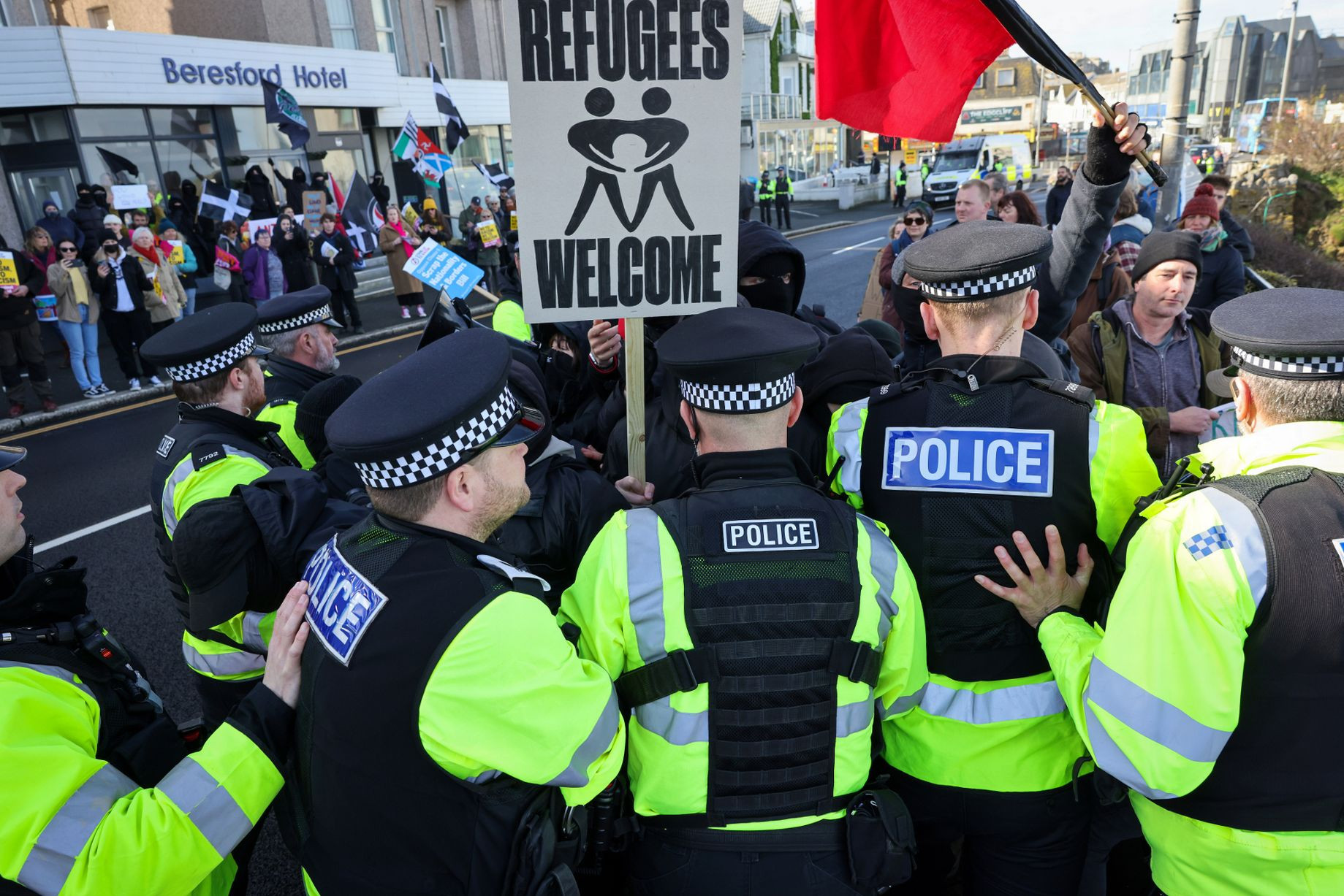 Irish Teenager in Court: Assault at False Asylum Seeker Protest Sparks Outrage