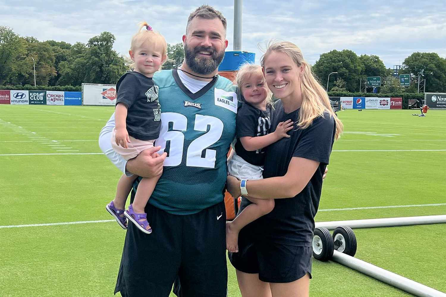 Jason Kelce Brings the Hype to Philly Before Monday Night Football