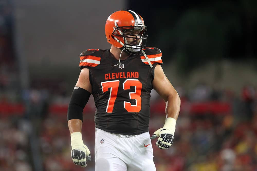 Joe Thomas Will Be MIA From Cleveland Browns Preseason Games, But He Has a Good Excuse