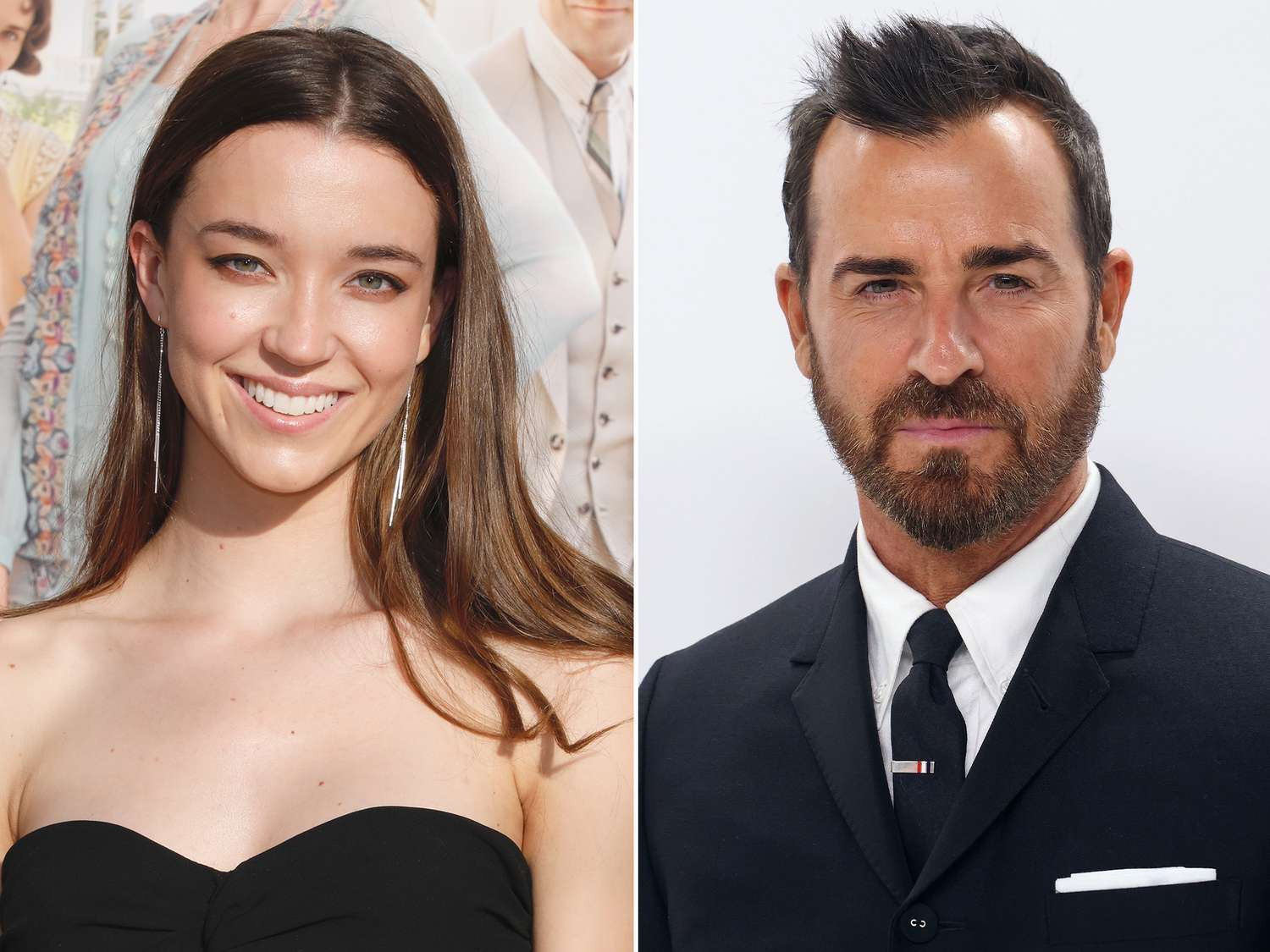 Justin Theroux Shares Sweet PDA With Girlfriend Nicole Brydon Bloom on Romantic Getaway