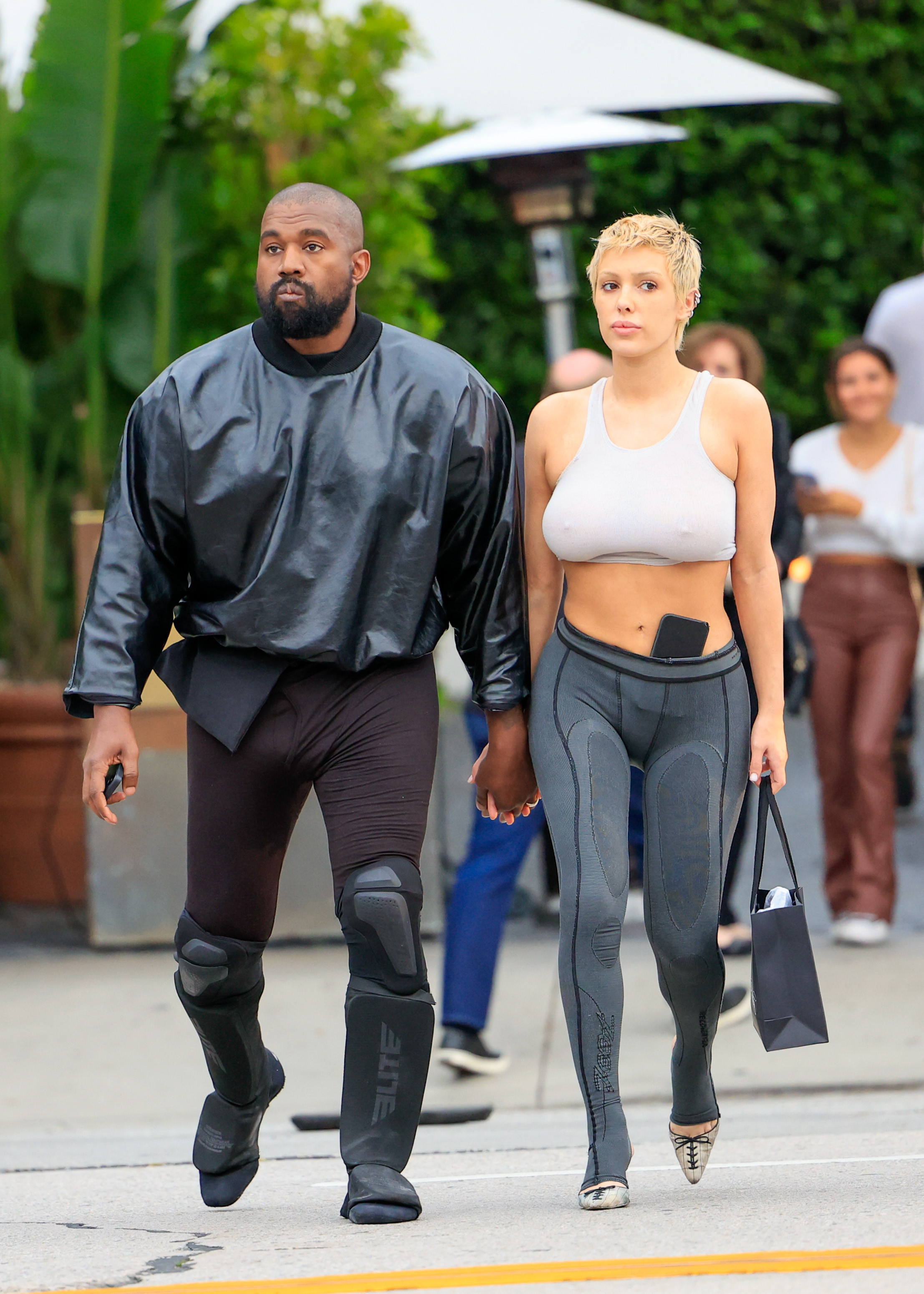 Kanye West and Bianca Censori Escorted From Grammys After Censori's Shocking Nude Red Carpet Stunt