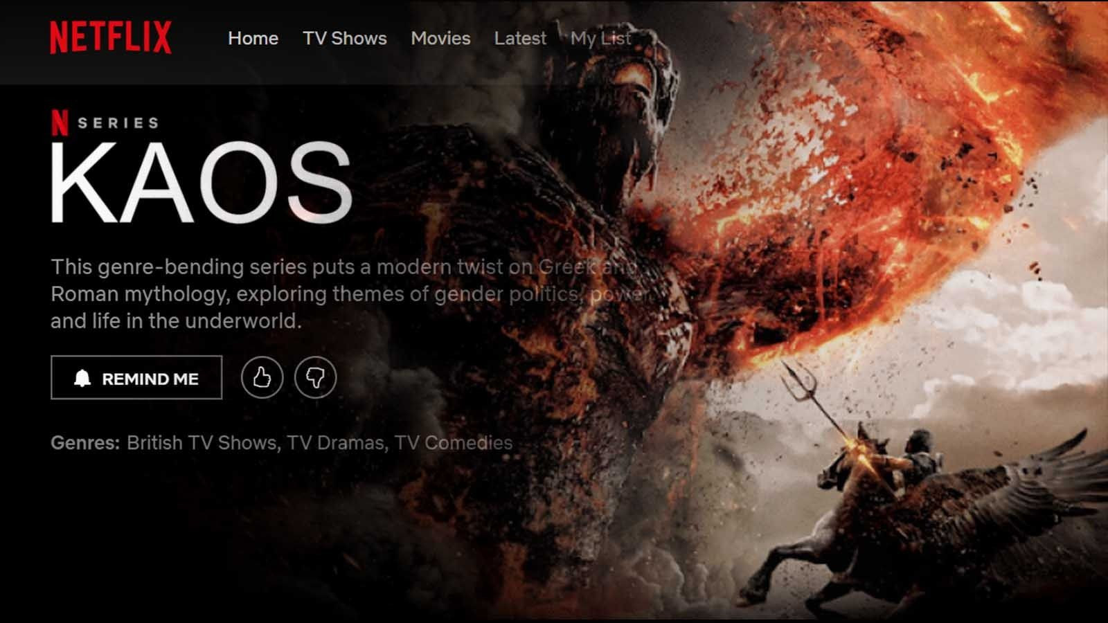 Kaos: A Modern Greek Mythology Show That Will Have You Hooked