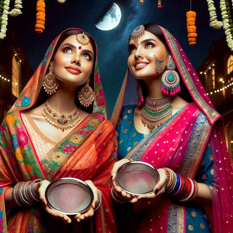 Karva Chauth 2024 Moonrise Timings, Rituals, and Stories to Celebrate