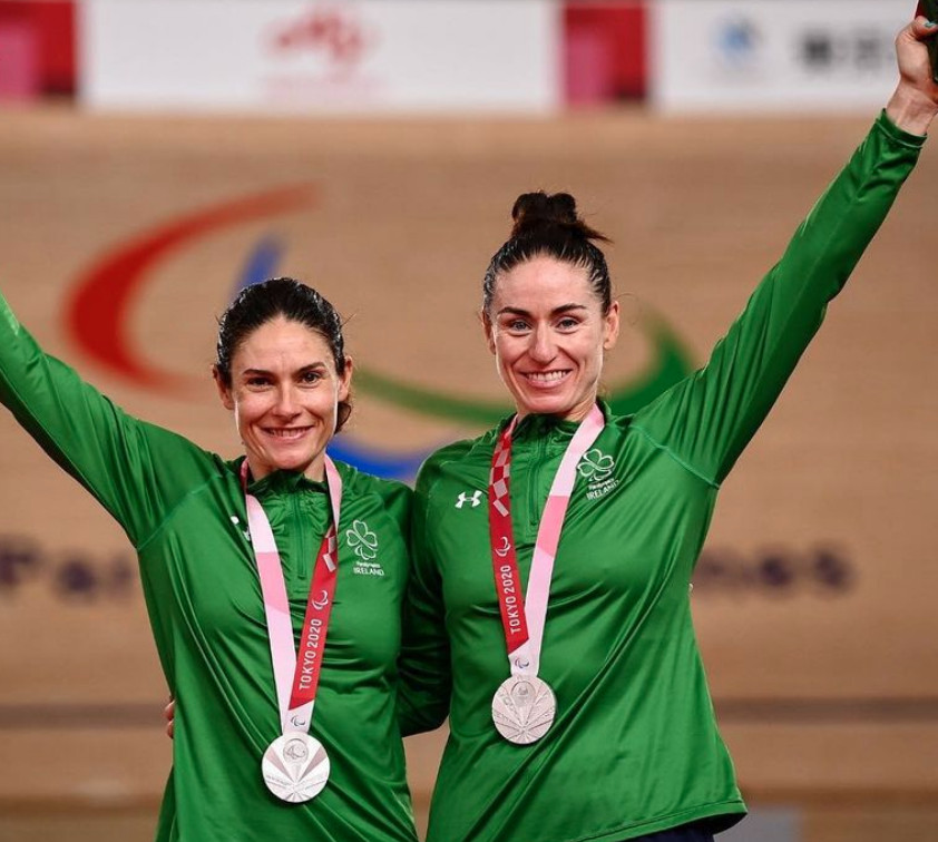 Katie-George Dunlevy and Eve McCrystal Secure Silver Medal in Paralympic Tandem Cycling