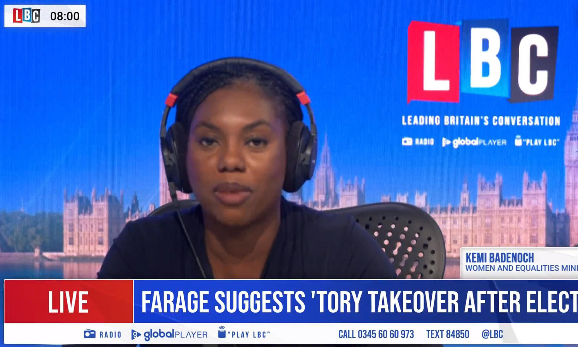 Kemi Badenoch and Nigel Farage: A Bitter Feud Erupts as Tory Leadership Race Heats Up