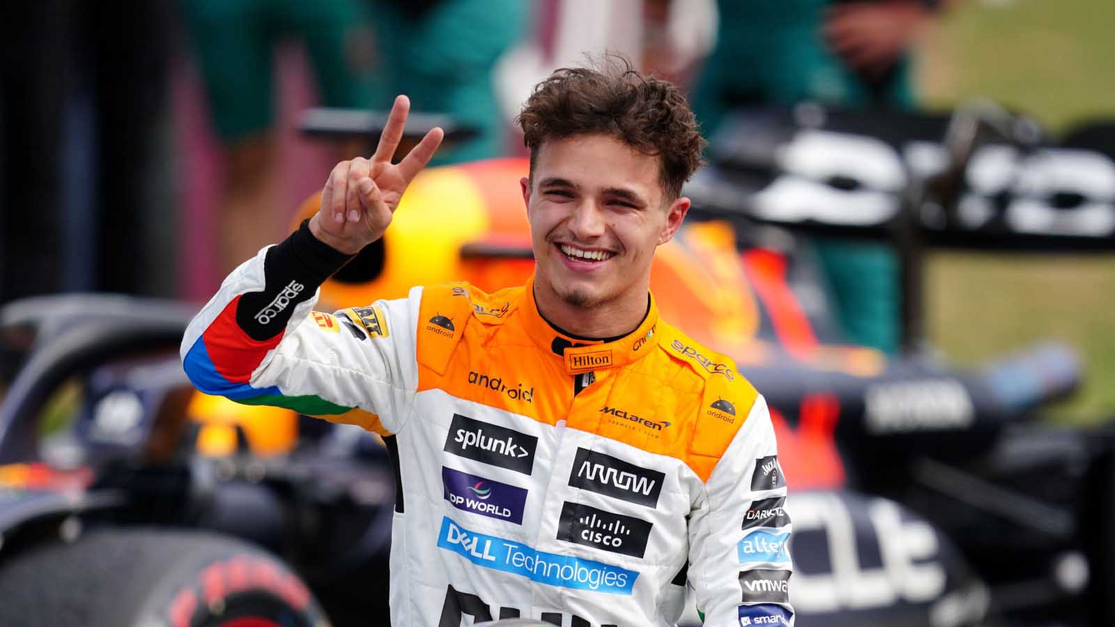 Lando Norris Drives a LEGO McLaren P1 Around Silverstone: You Won't Believe What It's Made Of