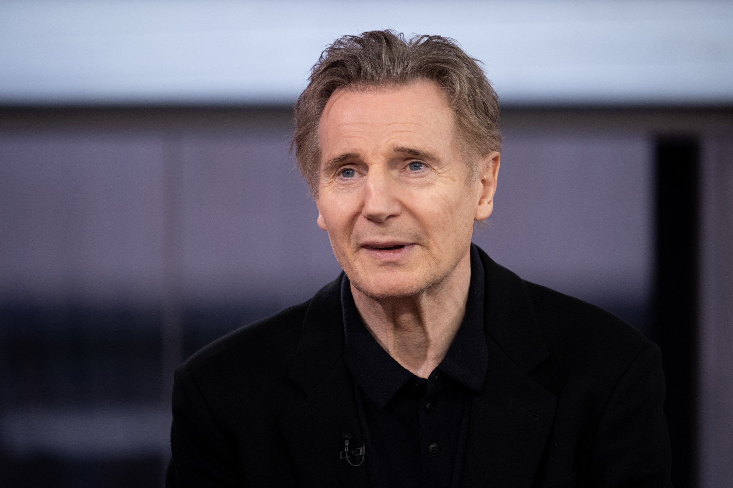 Liam Neeson Transforms Limerick into 1990s America for New Heist Comedy Film