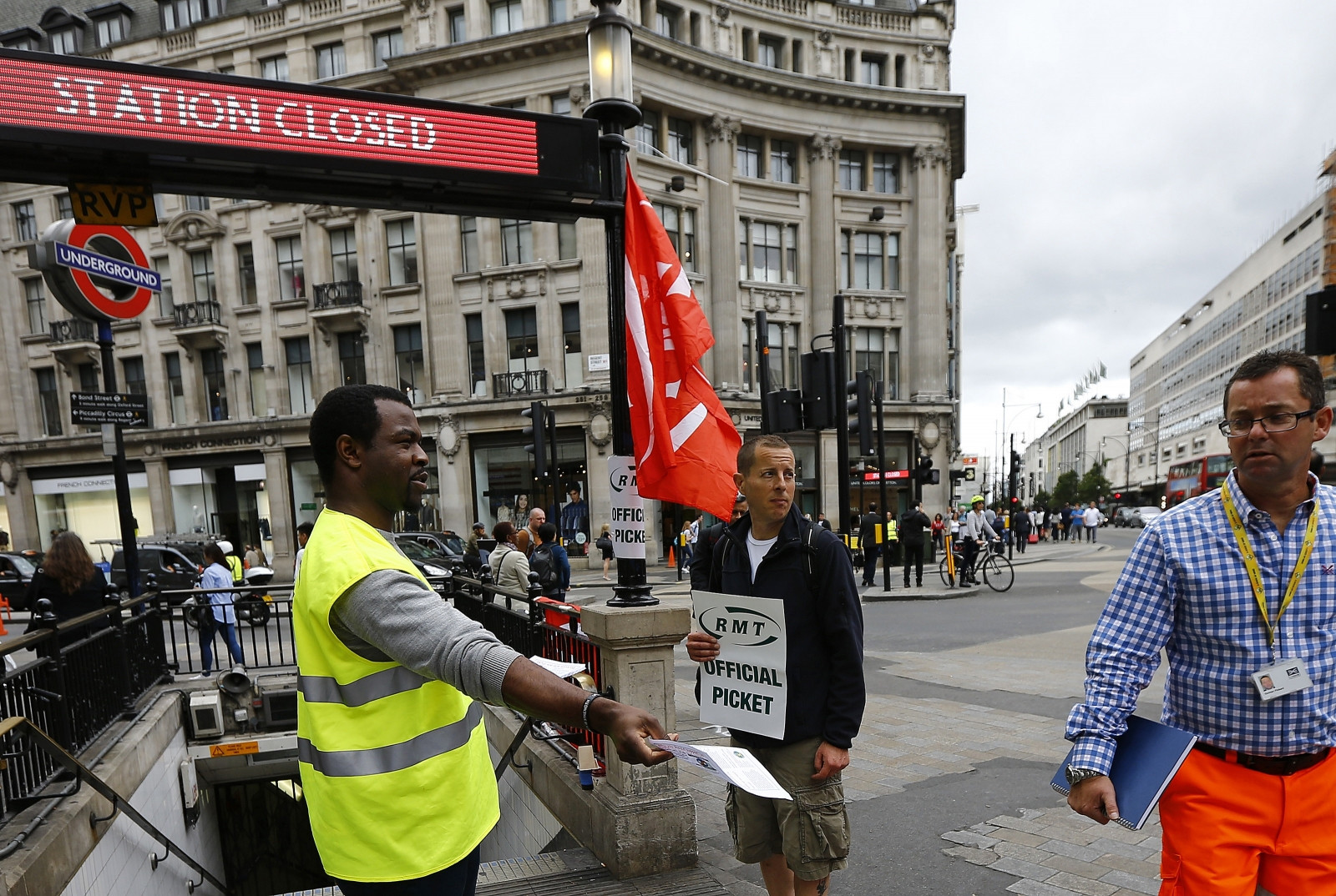 London Underground Facing Major Disruption as Drivers and Other Workers Strike in November Pay Dispute