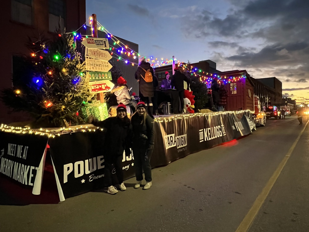 London's Magical Santa Claus Parade: A Hand-Painted Float and Festive Fun!