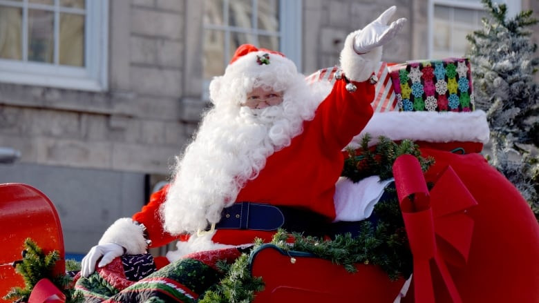 London's Magical Santa Claus Parade: A Hand-Painted Float and Festive Fun!