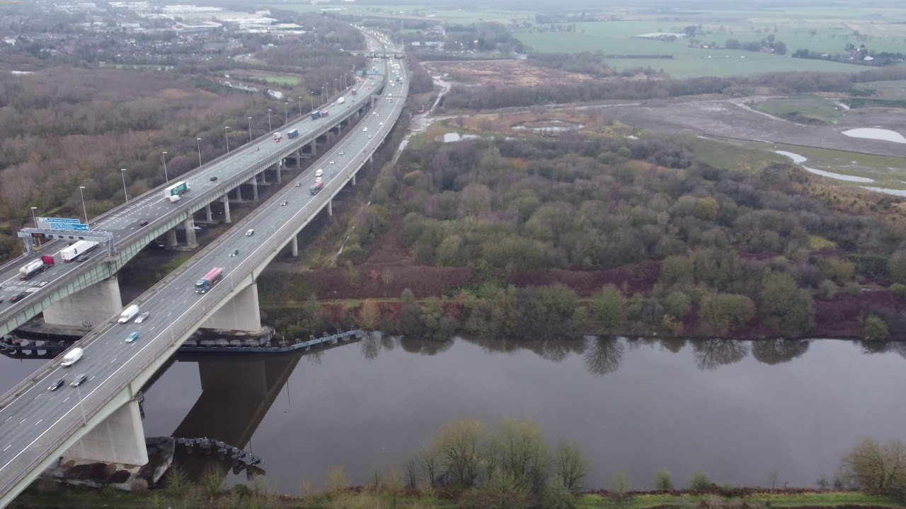 Lorry Plunges 60 Metres From M6 Thelwall Viaduct: Driver Escapes Life-Threatening Injuries