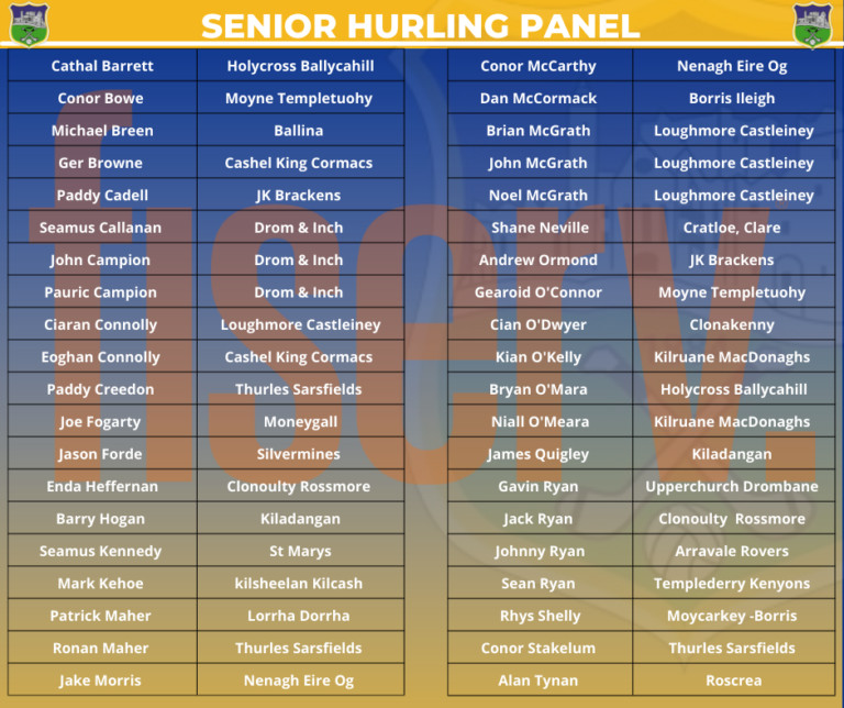 Loughmore/Castleiney's Double Threat: Can They Conquer Both Hurling and Football in Tipperary?