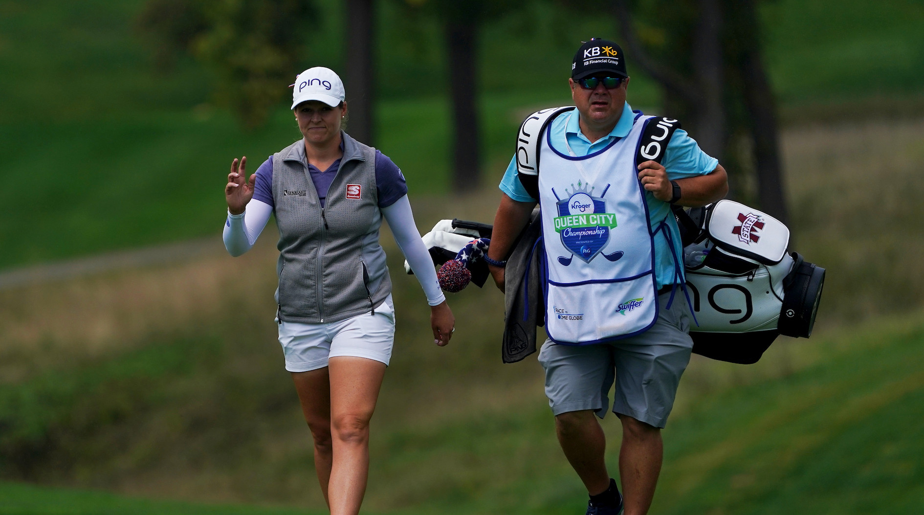 Lydia Ko's Olympic Gold Medal Momentum Carries Her to the Top of the Kroger Queen City Championship Leaderboard