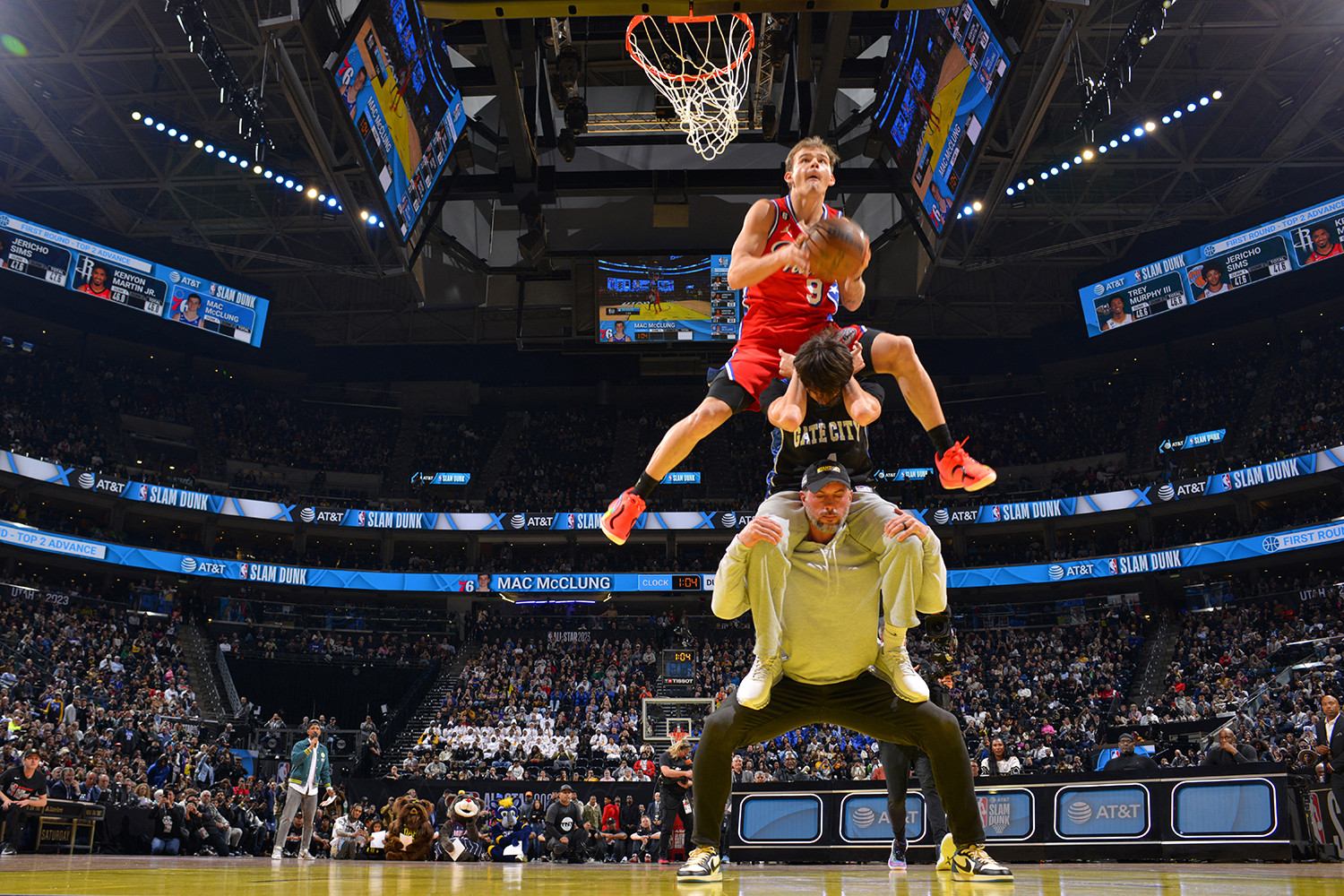 Mac McClung's Historic Three-Peat: NBA Slam Dunk Contest Domination!