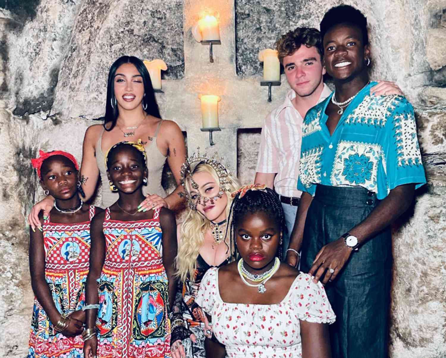 Madonna Celebrates 66th Birthday With All Six Kids in Italy: See The Rare Family Photo