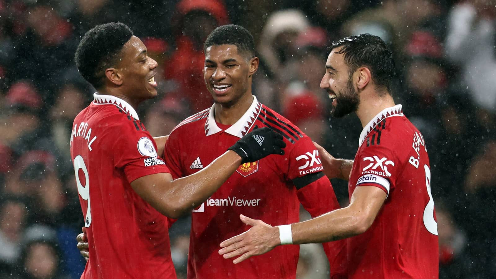 Man Utd Boss Reveals Why Marcus Rashford Gave Away Penalty To Struggling Antony In 7-0 Win