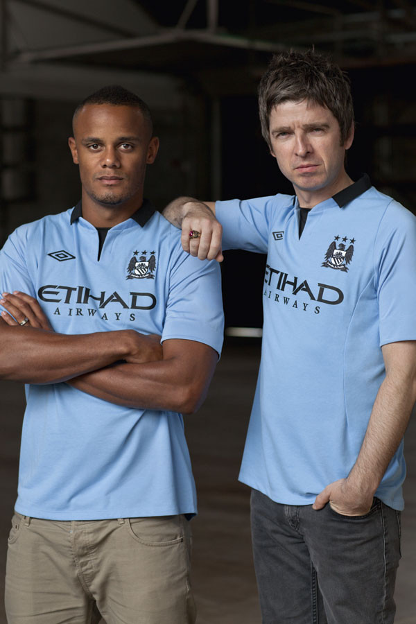 Manchester City Unveils New 'Definitely City' Kit Designed By Noel Gallagher