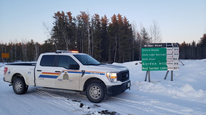 Manitoba RCMP Investigate Fatal Pickup Truck Fire in Cornfield