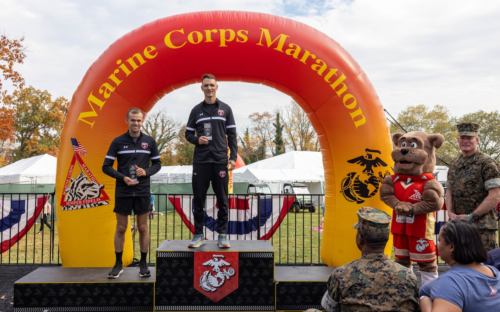 Marine Corps Marathon: Father-Son Duo Set to Conquer 26.2 Miles in Arlington