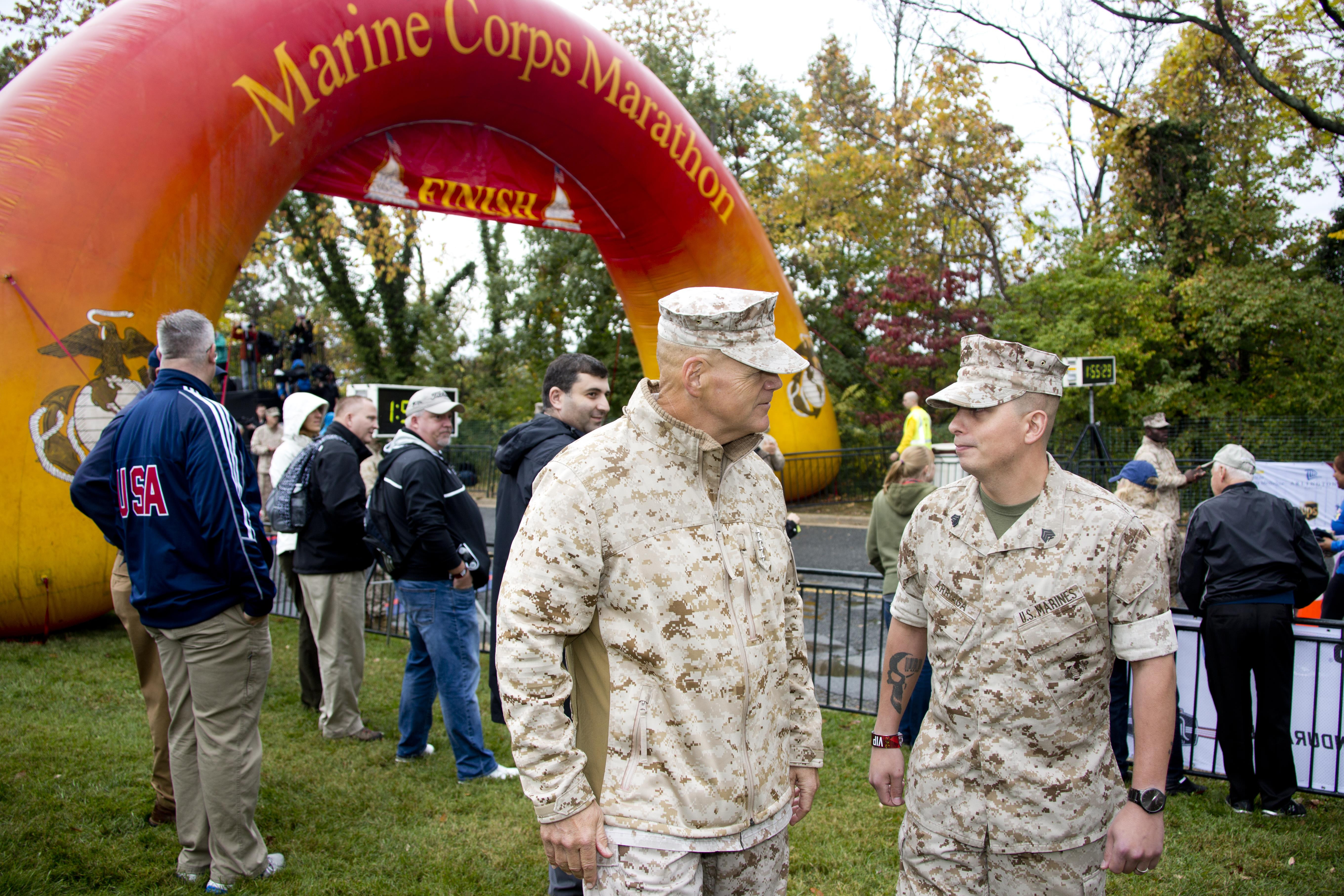 Marine Corps Marathon: Father-Son Duo Set to Conquer 26.2 Miles in Arlington