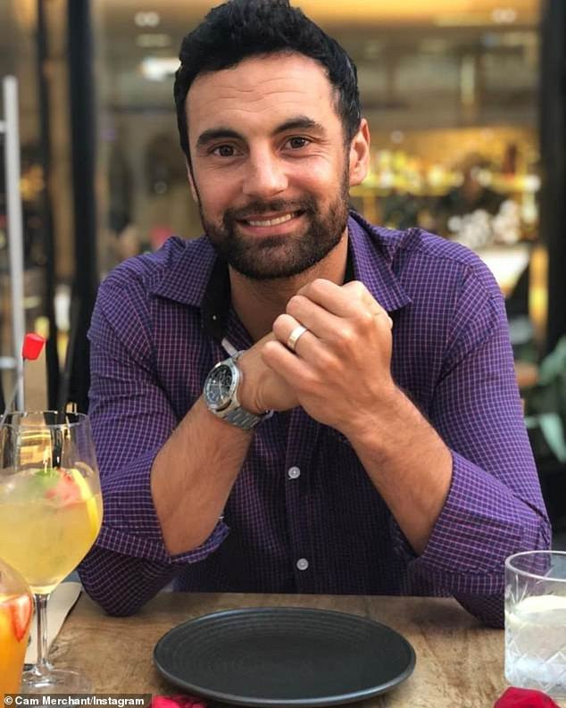 Married At First Sight's Cameron Merchant Shows Off Toned Physique in Ice Bath for Charity