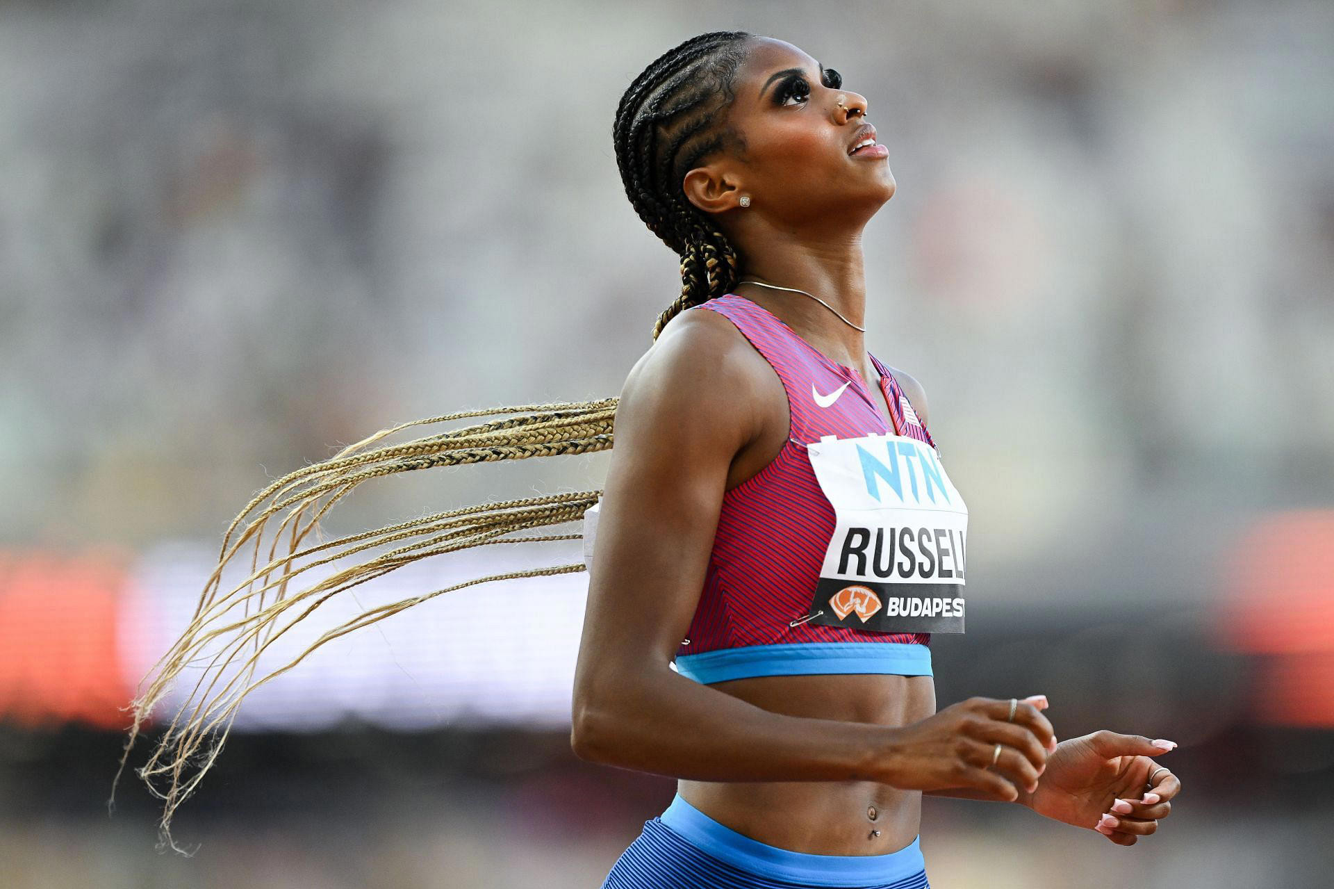 Masai Russell Wins Gold in Thrilling Photo Finish at the Paris Olympics