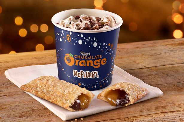 McDonald's Christmas Menu: Terry's Chocolate Orange Pie Returns, New Burger & More!