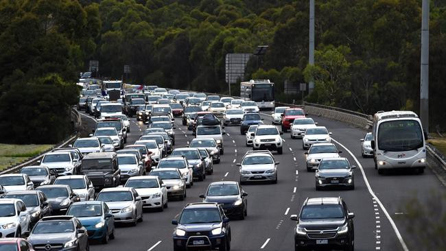 Melbourne Freeway Gridlock: Car Fire Shuts Down Monash Fwy