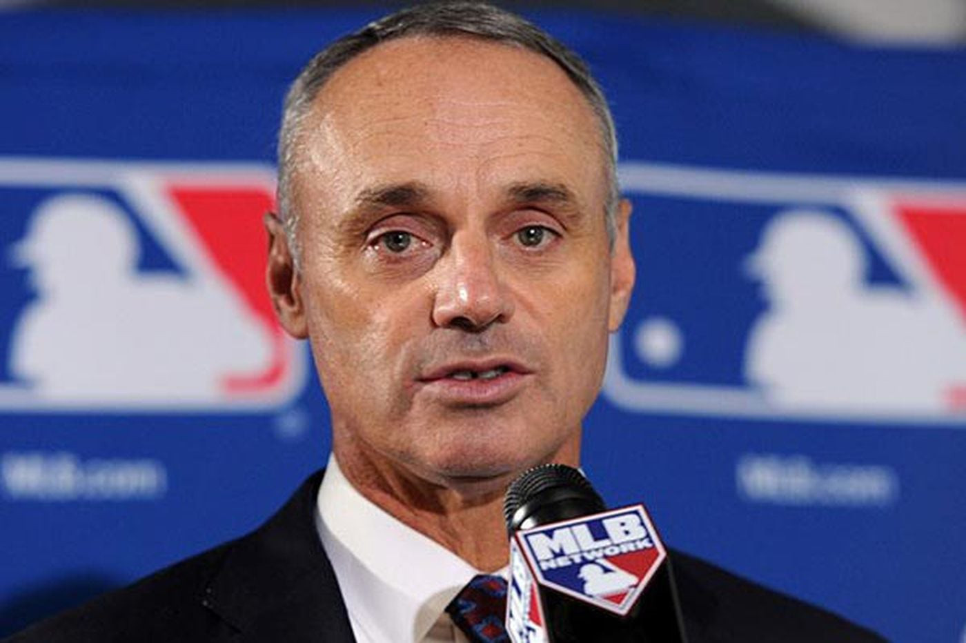 MLB Commissioner Rob Manfred: This World Series Is 'An Opportunity To Step Forward' 